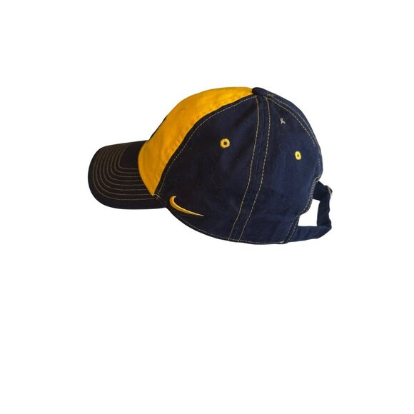 Nike Michigan Wolverines Adjustable Cap Blue & Yellow One Size - Picture 2 of 6